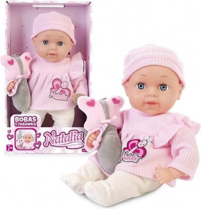 Lutka NATALIA beba 33 cm s igračkom