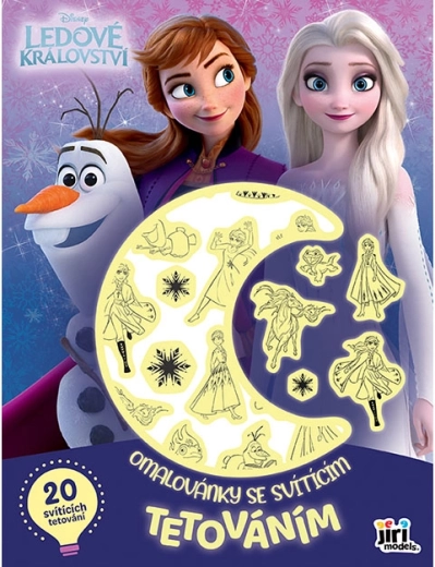 Bojanka sa svjetlećom tetovažom Frozen Ledeno kraljevstvo