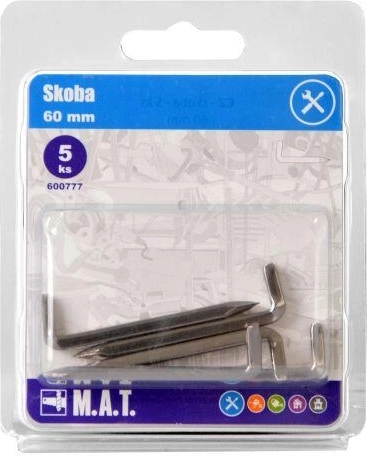 Skoba 60 mm sjajna (5 kom)