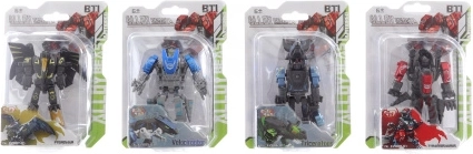 Metalni robotski dinosaur pretvorljiv u robota