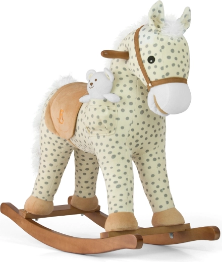 Milly Mally Pony Gray Dot Rocking Horse