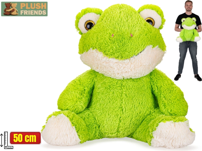 Plush Friends plišana žaba sjedeća 50 cm