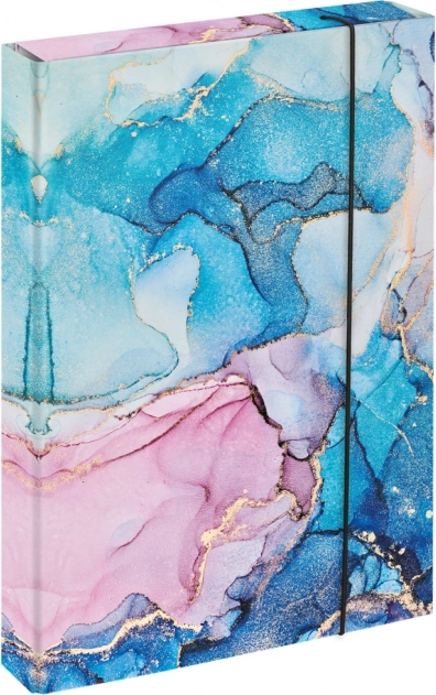 Mape za školske bilježnice A4 Jumbo Marble Pink