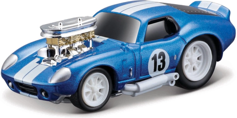 Maisto Muscle Machines Shelby Cobra Daytona Coupe plava 1:64