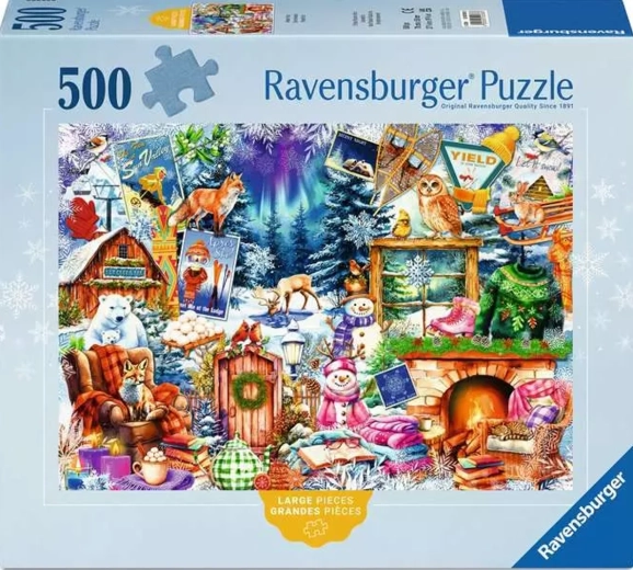 Ravensburger puzzle Planinsko selašce XXL 500 dijelova