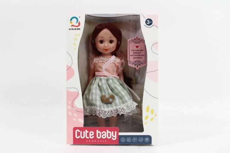 Lutka 27 cm u haljinici