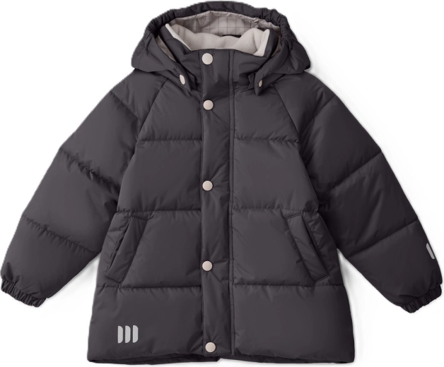 LEOKID zimska prošivena jakna Leni Carbon Grey, veličina 86