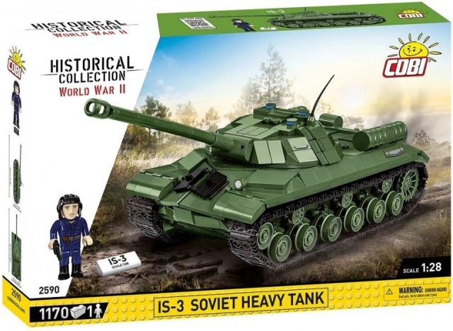 Konstrukcijski set tenka IS-3 – sovjetski teški tenk 1:28