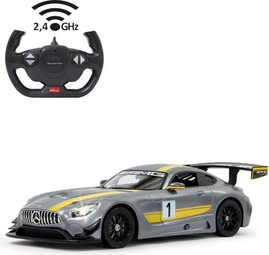 Jamara Mercedes‑AMG GT3 Performance RC car 1:14 grey 2.4 GHz