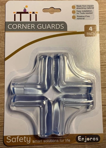 PVC zaštitnici za uglove namještaja (4 kom)