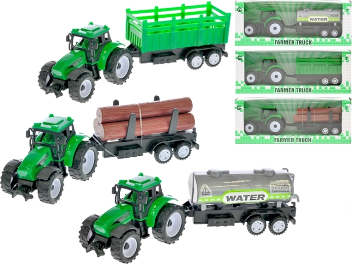 Traktor s prikolicom 21 cm s povratnim mehanizmom