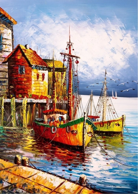 Puzzle ART PUZZLE narančasta luka 500 dijelova