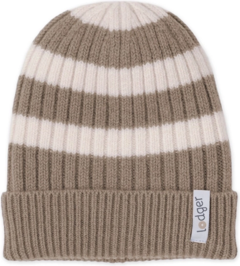Lodger Hat Stripe Merino Buffalo (0–3 months)