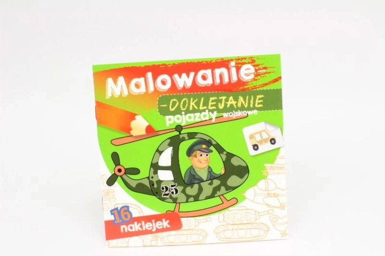 Bojanke i naljepnice – vojna vozila