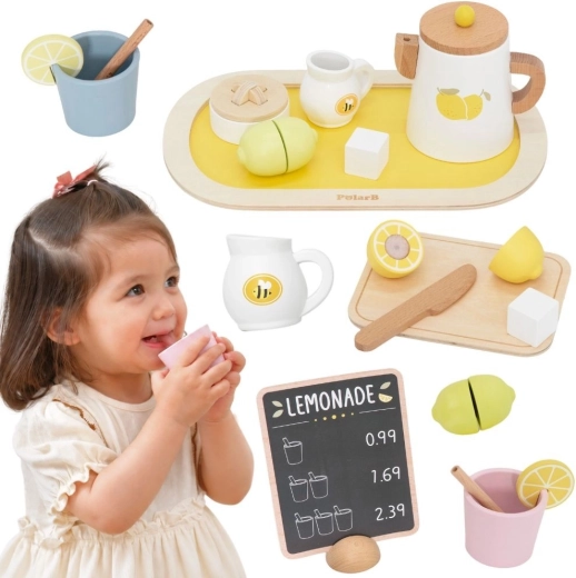 PolarB Wooden Lemonade Set