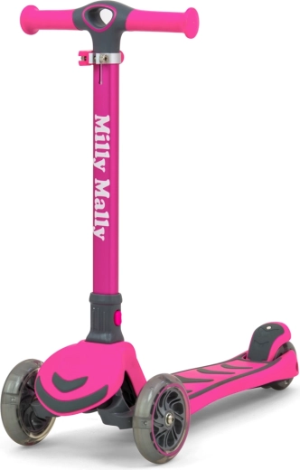 Milly Mally Boogie Pink Children's Three-Wheel Scooter
