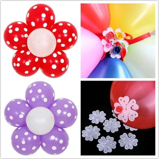 Plastični držači za balone TORO 6,5 cm, 10 kom