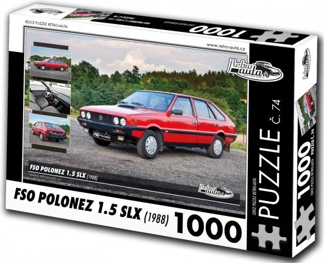 Puzzle Retro-Auta FSO Polonez 1.5 SLX 1000 komada