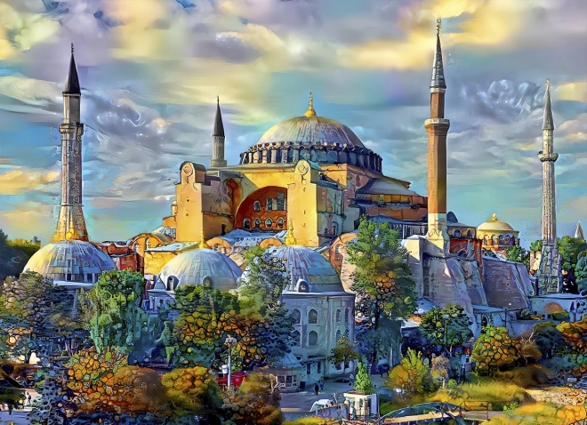 Puzzle BLUEBIRD Aja Sofija Istanbul 1000 dijelova