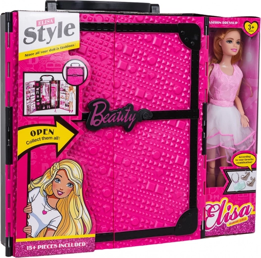 Mega set garderoba s lutkom