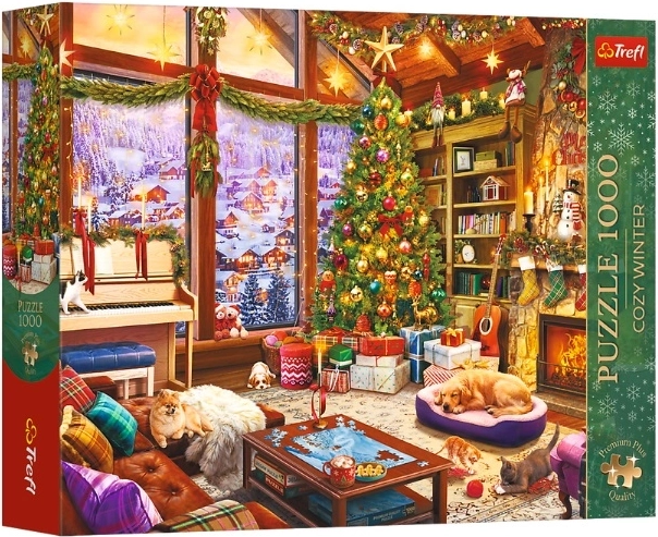 Christmas puzzle premium plus “Świąteczny wieczór” 1000 pieces