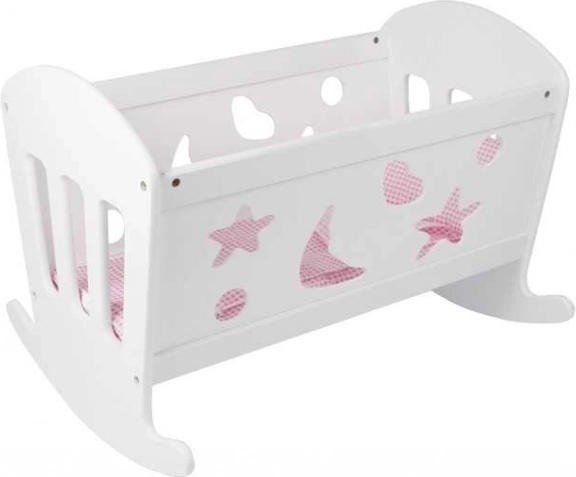 Small Foot drvena kolijevka za lutke