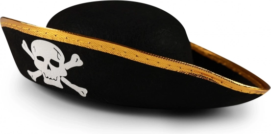 Dječji gusarski šešir s lubanjom