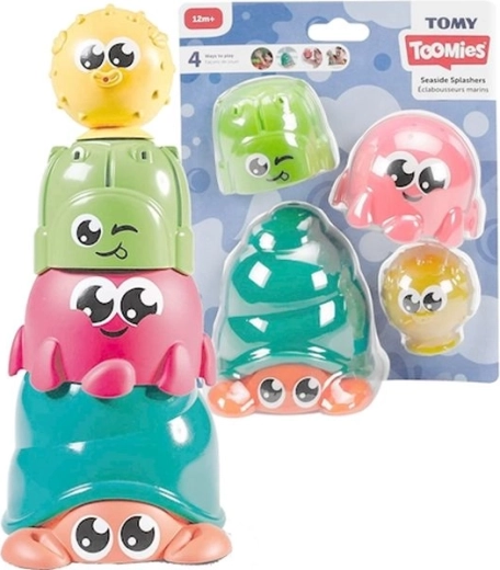 Toomies Morske životinjice – set za kupanje 4 kom