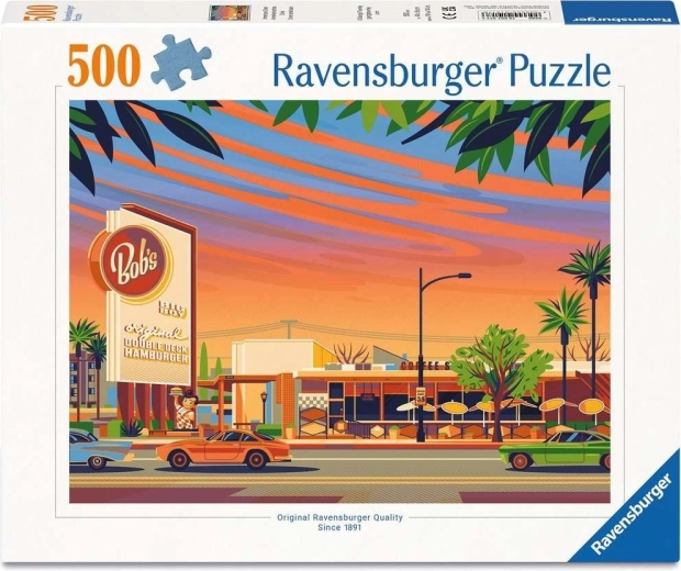 Ravensburger puzzle American restaurant 500 pieces