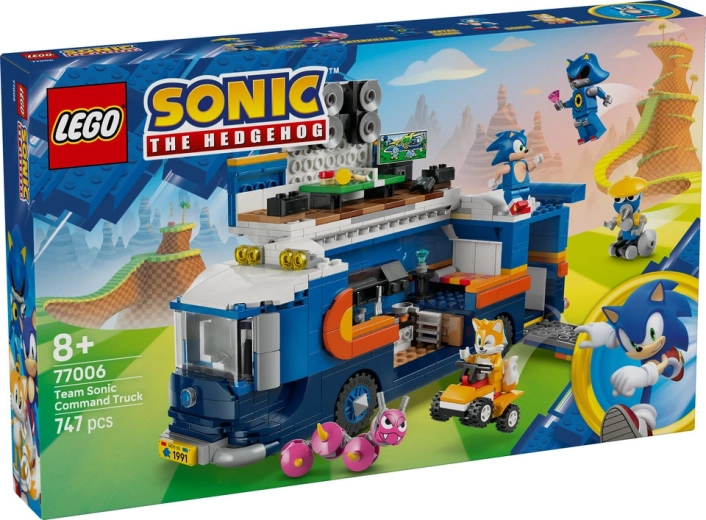 LEGO Sonic: special mobile base with truck and quad