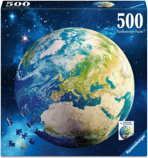 Ravensburger okrugla slagalica Planet Zemlja 500 dijelova