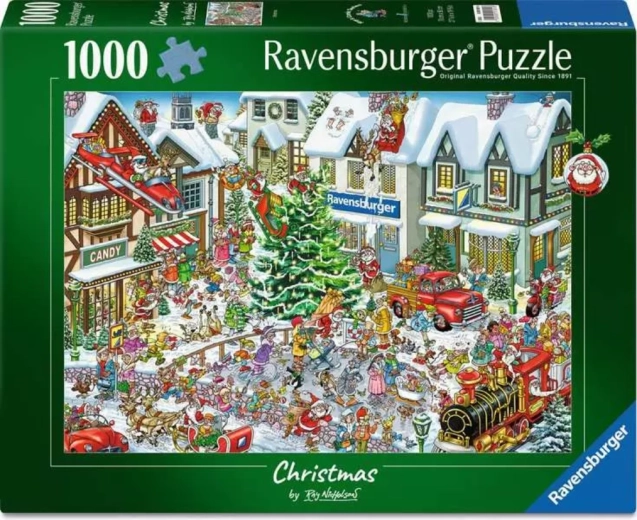 Ravensburger slagalica Ray's Comic Božić 1000 dijelova