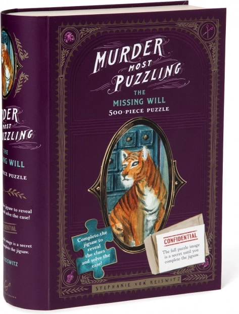 Slagalica s detektivskom pričom Nestali testament 500 dijelova