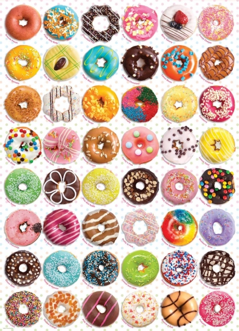 Puzzle EUROGRAPHICS Donuts 1000 dijelova