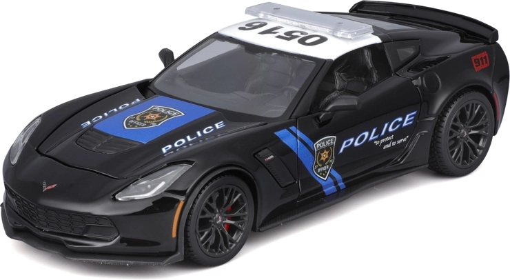 Maisto Design Authority policijski model 2015 Corvette Z06 1:24 - 1 kom