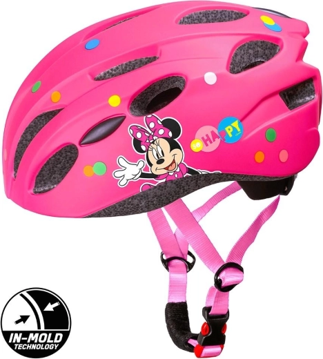 Dječja biciklistička kaciga Seven Minnie Mouse in-mold M 52–56 cm