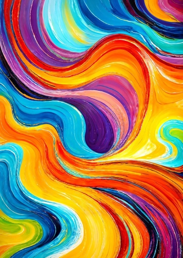 Enjoy Puzzle tekući spektar 1000 dijelova