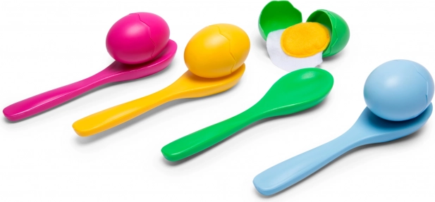 Jajećna štafeta – igra sa žlicom za djecu