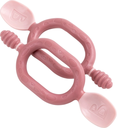 Bibado Dippit multifunctional 2-in-1 spoon blush (2 pcs)
