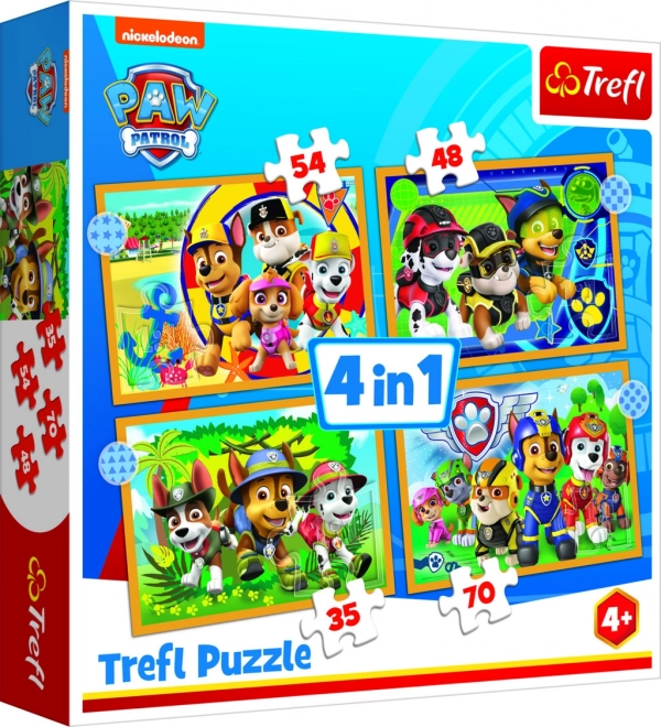 Puzzle Psi patrol ljetovanje