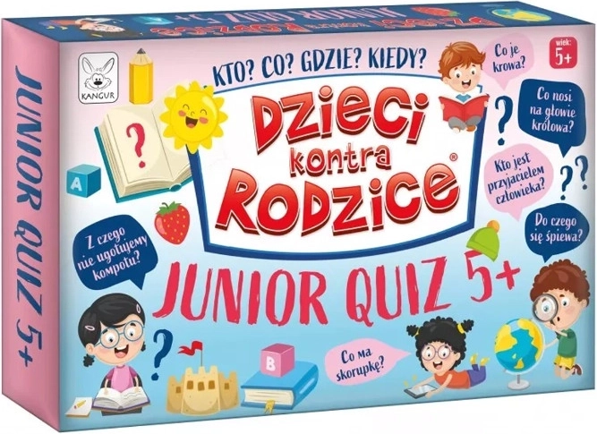 Djeca protiv roditelja Junior – kviz za djecu od 5 godina