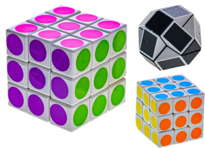 Brain Games set od tri antistresne zagonetke (mješavina boja)
