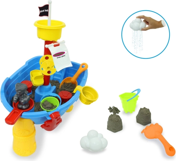 Jamara Pirat Jack Sand and Water Play Table (21 Pieces)