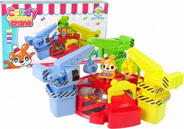 Rotirajuća hvataljka za slatkiše s glazbom – dječja društvena igra