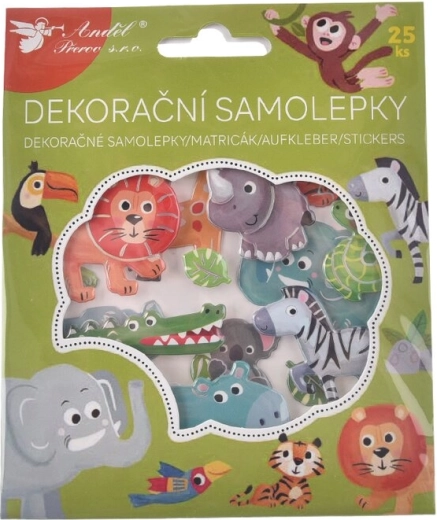 Naljepnice ZOO – životinje (25 kom)