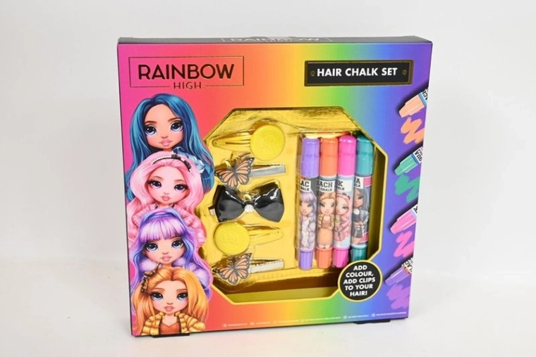 Rainbow High set kreda za kosu