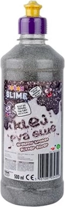 Tuban PVA Glitter Glue, Silver, 500 ml