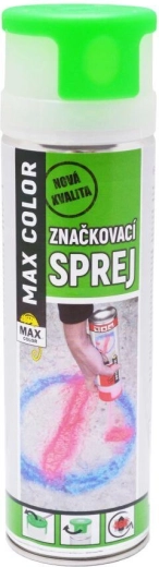 Označavački sprej MAX COLOR 500 ml – fluorescentno zelen