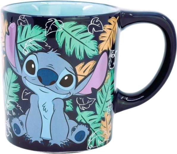 Stor sigurni keramički lončić Lilo i Stitch sa Smartgrip 300 ml