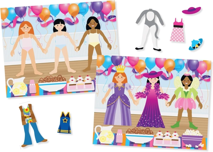 Set naljepnica za oblačenje za višekratnu uporabu MELISSA & DOUG